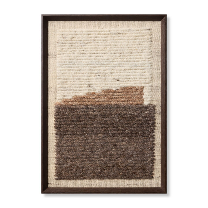 Boomerang Beige/Brown 1'9"x2'5" Wall Art